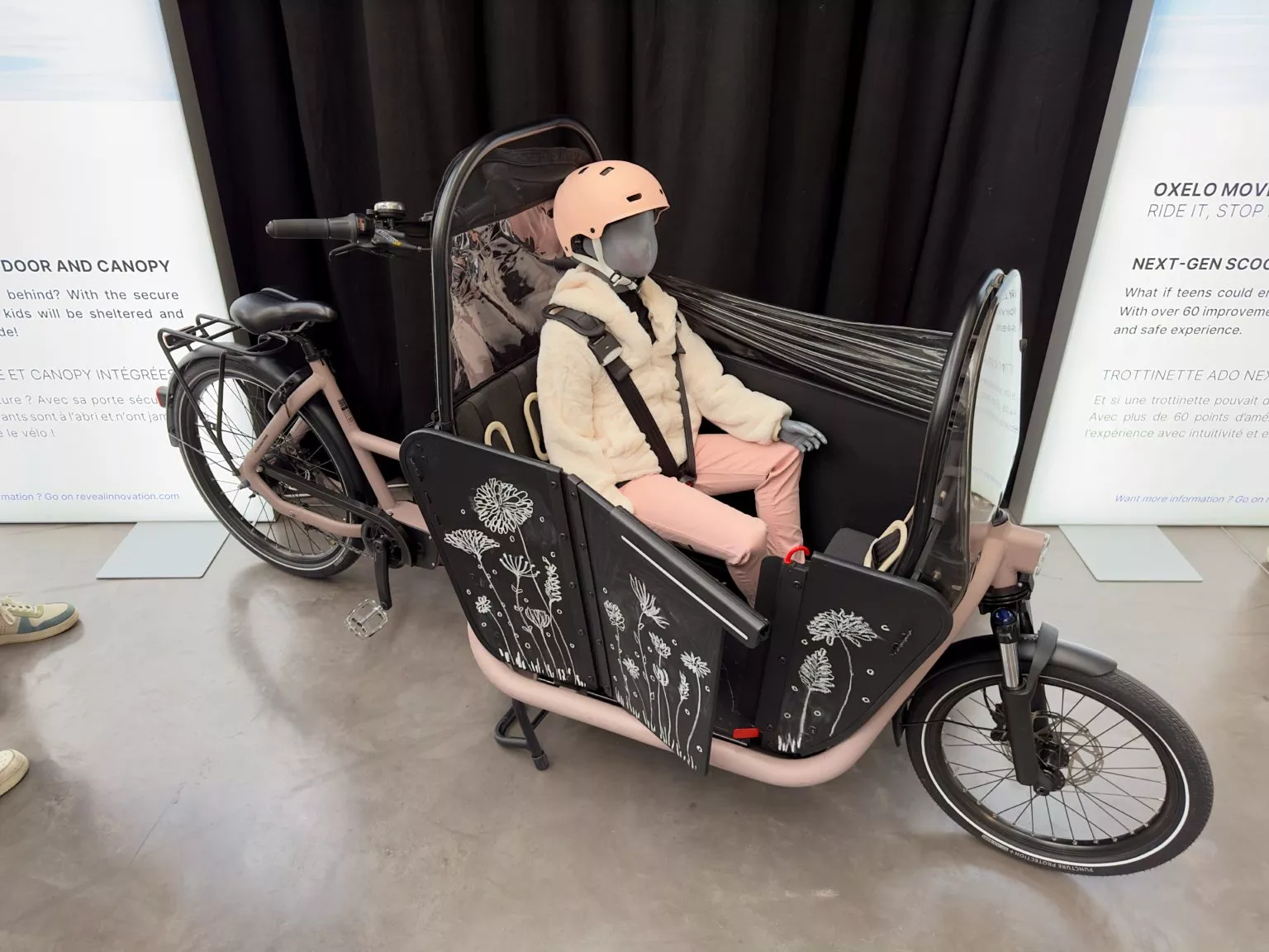 Vélo Cargo électrique F900E Canopy