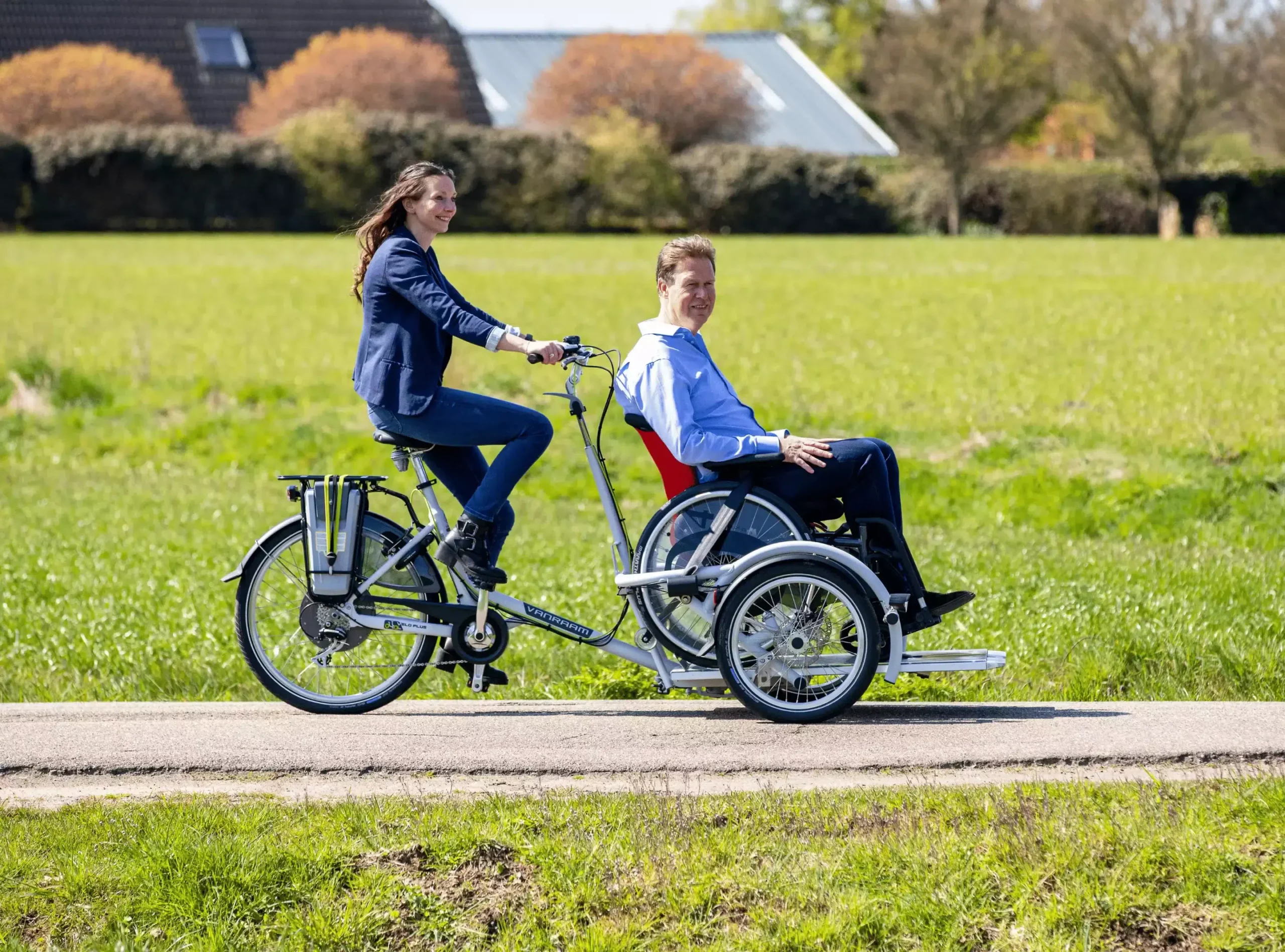 VéloPlus Le vélo pour fauteuil roulant – Image 3