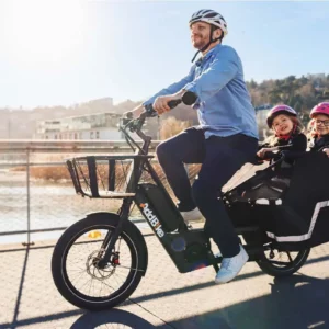 vélo cargo électrique familial U-Cargo Family