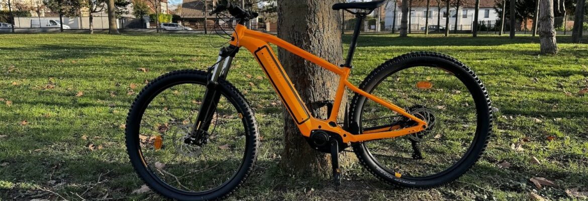 VTT Électrique Tout-Suspendu Rockrider E-EXPL 520 S