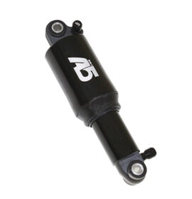 Amortisseur vtt alu air reglable noir debattement 50mm axe 8mm (entraxe 190mm)