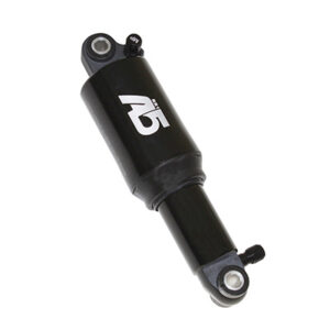 Amortisseur vtt alu air reglable noir debattement 50mm axe 8mm (entraxe 190mm)